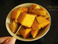 Cách làm xoài lắc siều giòn ngon nghĩ tới là thèm