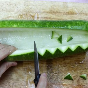 Cá lóc hấp bầu