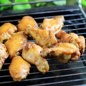 Cánh gà nướng mật ong, tỏi