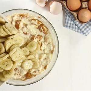 Cách làm bánh chuối nướng - ảnh 4.