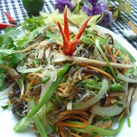 Cách làm miến dong xào thập cẩm - ảnh 6.